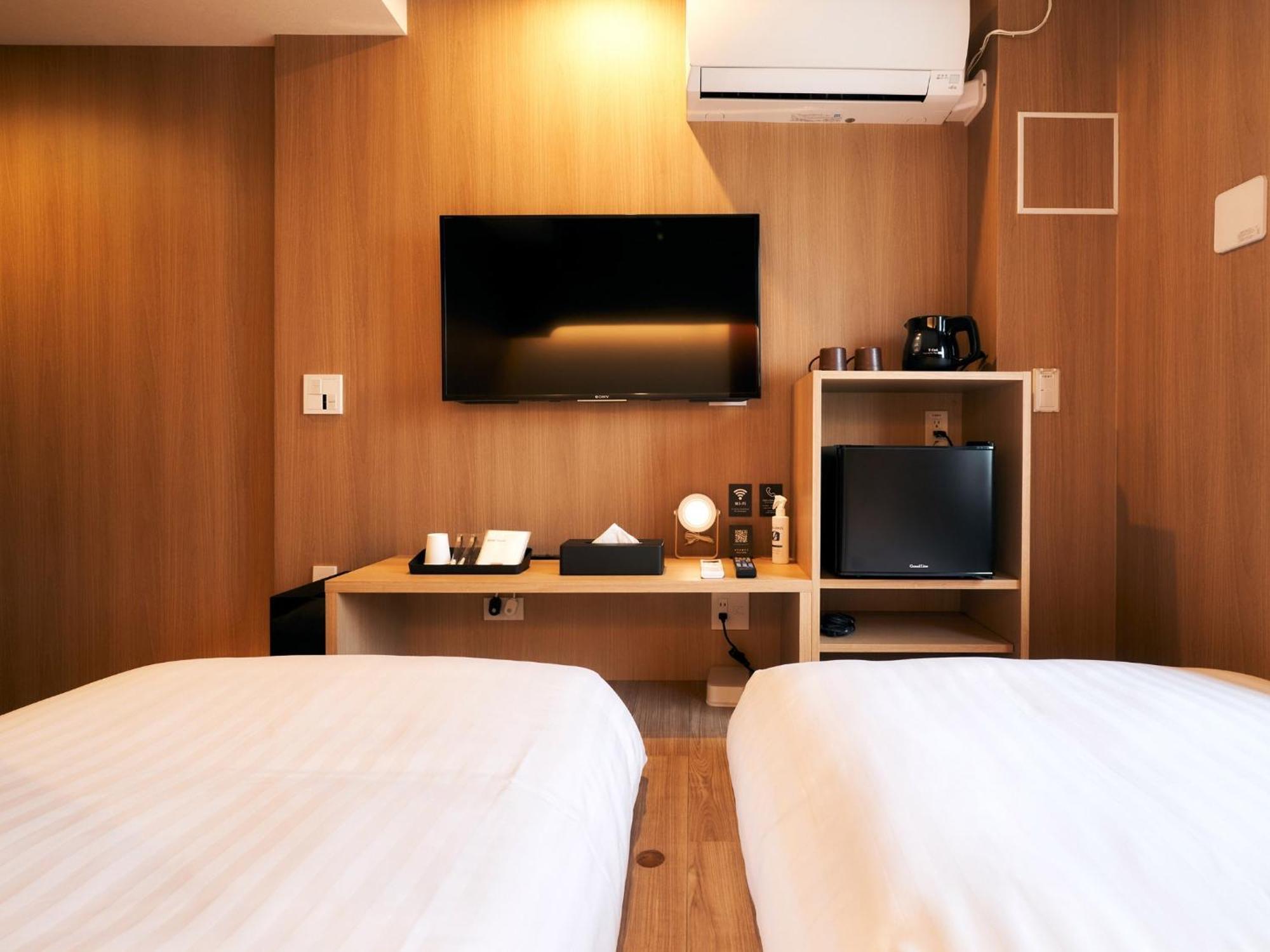 Pensión Rakuten Asakusa Twin With Unit Bath *